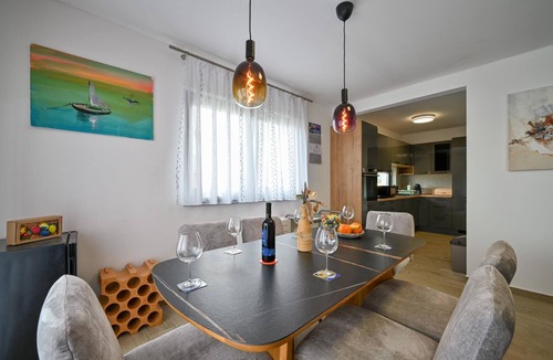 Hrascina House | Cozy home in Husinec with sauna