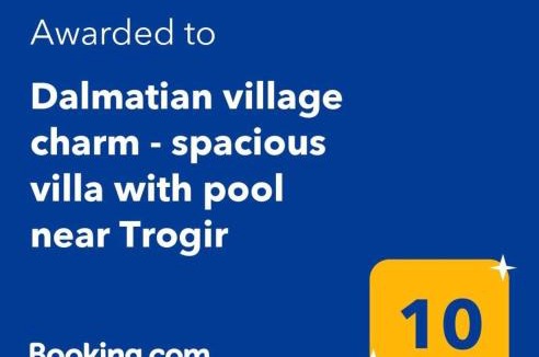Primorski Dolac House | Dalmatian village charm - spacious villa with pool near Trogir