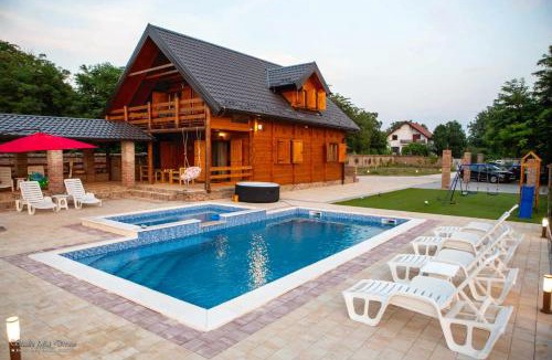Vukovar House | Danube View Villa with Pool, Jacuzzi & Family Yard by Destination GREEN Croatia