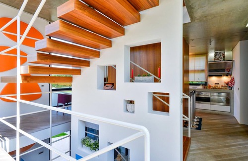 Klostar Ivanic House | Designer house with appealing architecture for stylish vacations.