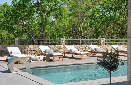 Garica House | Enjoy a fantastic vacation in this attractive vacation home with pool and sauna.