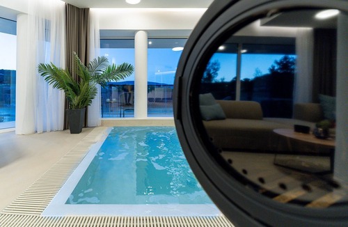 Vrboska Villa | Estate da Noi, heated indoor & outdoor pool, sea view, sauna, family, bbq