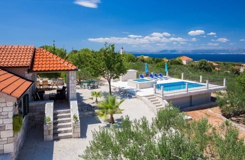 Mirce Villa | Excellent Brac Villa | Villa Agape | 3 Bedrooms | Private Pool | Stunning Sea Views