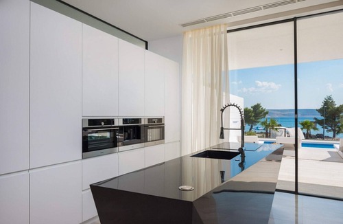 Starigrad Villa | Exclusive Villa Calma I - heated pool&spa sea view, quiet area, family