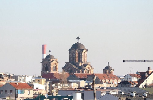 Vracar Apartment | Experience spring at the 10th floor Penthouse terrace overlooking Belgrade,enjoy