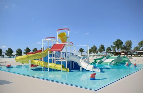Karigador House | Ferienanlage Park Umag Mobilehome Happy Premium für 7 Personen