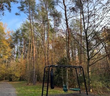 Nedelisce House | Forest Cabin Nest-Family Retreat for 7 with Sauna & Hot tub