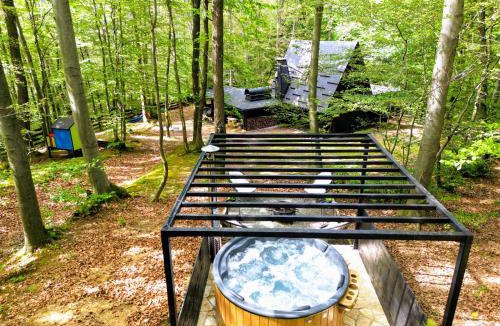 Ivanec Ski Chalet | Forest Escape with Jacuzzi & Pool Among the Trees by Destination GREEN Croatia