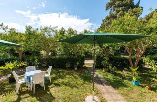 Porec Apartment | Garden Rooms Chiara/Double Room - Terrace N1