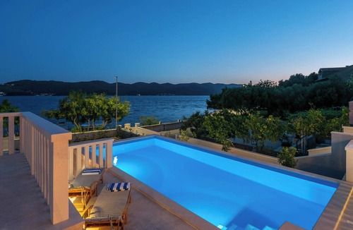 Kuciste Villa | Great beachfront Villa Sasha with swimming pool and amazing sea view!