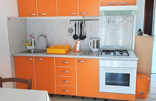 Novi Vinodolski Apartment | Holiday apartment in Novi Vinodolski with sea view, terrace, air conditioning, Wi-Fi (3667-1)