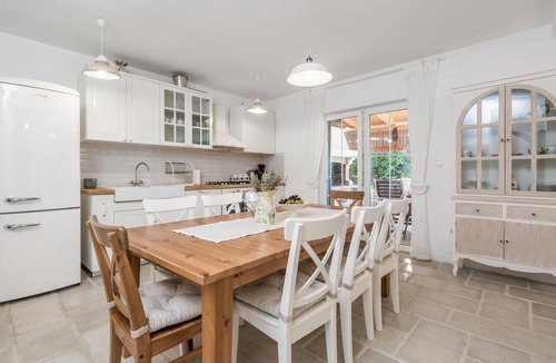 Ribarica House | Lovely home in Cesarica with sauna