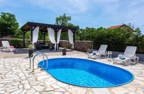 Bakar House | Lovely home in Krasica with outdoor swimming pool