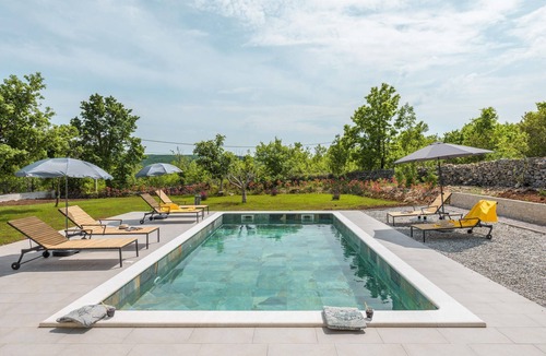 Salakovci House | Luxurious home in Labin with private swimming pool, can be inside or outside