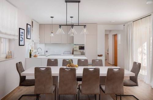 Sveti Filip i Jakov Villa | Luxury Villa San heated pool sauna, bbg, family