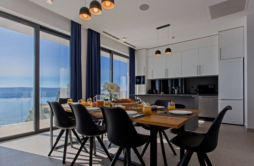 Celina Villa | Luxury Villa Gust with sea view, pool, hot tub, cinema and vine bar