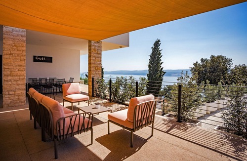 Celina Villa | Luxury Villa Gust with sea view, pool, hot tub, cinema and vine bar