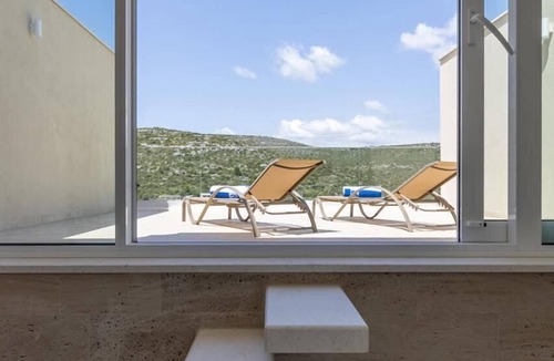 Marina Villa | Luxury villa Hileja with heated pool , 15 km from airport. 14 people capacity