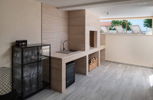 Murvica Villa | Luxury Villa Morus with pool 50m2, gym, family, bbq