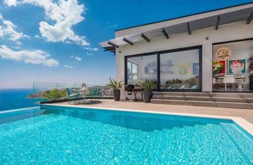 Okrug Gornji Villa | Luxury Villa Riva with Infinity Pool
