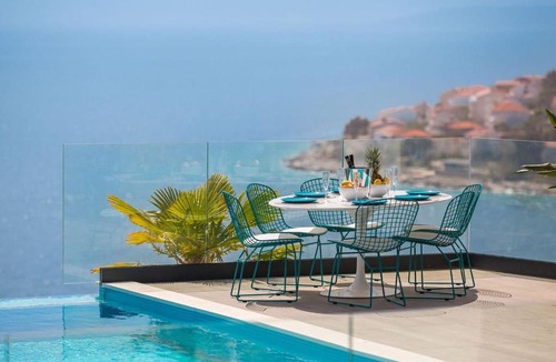 Okrug Gornji Villa | Luxury Villa Riva with Infinity Pool