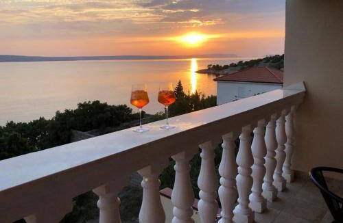 Baric Draga Apartment | Mamma Mii, Baric Draga Stunning view, 30m to the sea