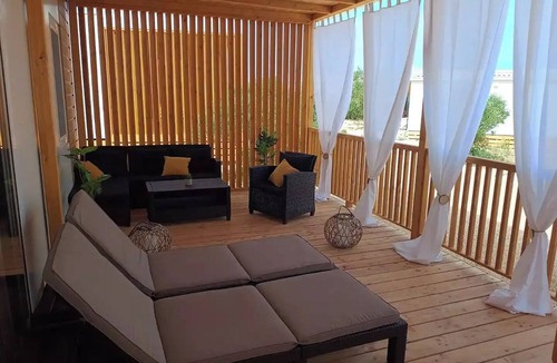 Betina House | Mobile Home Drage in beautiful seaside Camp Oaza, 130 m from the beach