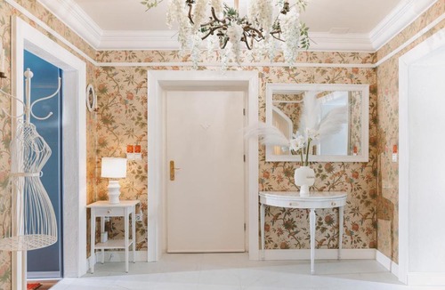 Ljubljana Old Town Apartment | Mondo Diverso by KOT SEN Rare Hand-Painted Residence
