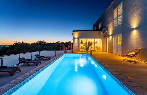 Maslenica House | MY DALMATIA - Sea view villa Anpero with private heated pool and sauna