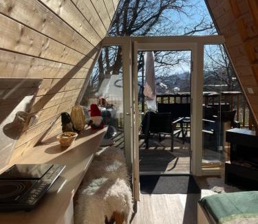 Gorenja Vas pri Smarjeti House | NEW! Glamping House with new hot tub and sauna- Hisa oddiha UPDATED DECEMBER 2025