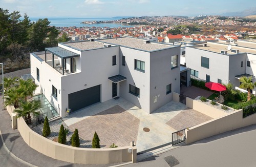 Strozanac Villa | NEW! Villa Viginti 17 - Indoor Pool/Outdoor Jacuzzi + Sun loungers