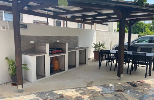 Valbandon Apartment | Nice Apartment in Fažana with Garden, Barbecue and Terrace