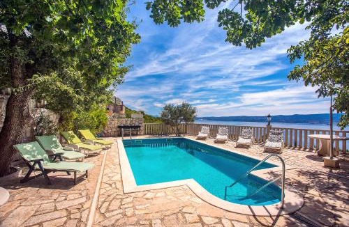Jesenice Villa | Old Stone House - Private pool - Jacuzzi - Panoramic View -Full Privacy