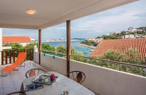 Dvornica Apartment | On a small hill is this simply furnished apartment on the second floor.