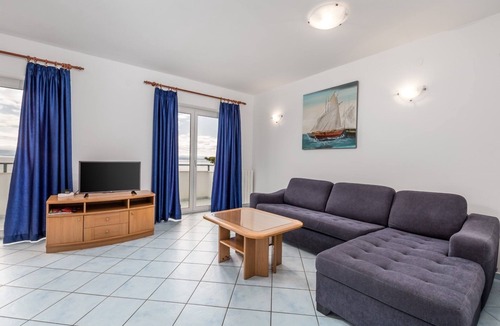 Obrs Apartment | One bedroom apartment with terrace and sea view Mošćenička Draga, Opatija (A-7766-a)
