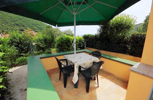 Sucici Apartment | One bedroom apartment with terrace and sea view Mošćenička Draga, Opatija (A-7741-b)