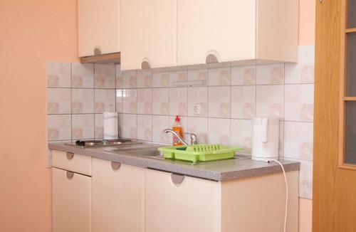 Baska Voda Apartment | One bedroom apartment with terrace and sea view Baška Voda, Makarska (A-6718-d)