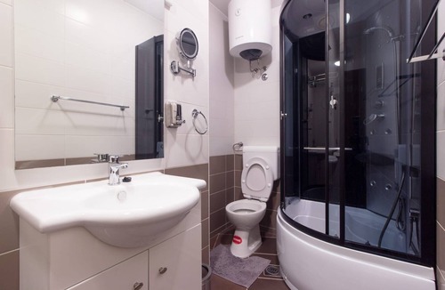 Podstrana Apartment | One bedroom apartment with terrace and sea view Podstrana, Split (A-8616-a)