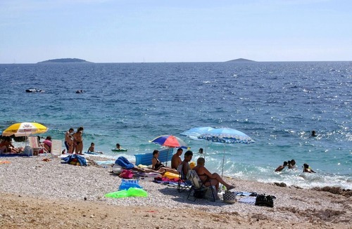 Primosten Burnji Apartment | One bedroom apartment with terrace and sea view Bilo, Primošten (A-23259-a)