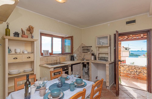 Primosten Burnji Apartment | One bedroom apartment with air-conditioning Bilo, Primošten (A-23259-c)