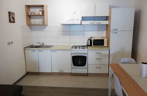 Klenovica Apartment | One bedroom apartment with terrace and sea view Klenovica, Novi Vinodolski (A-5579-a)