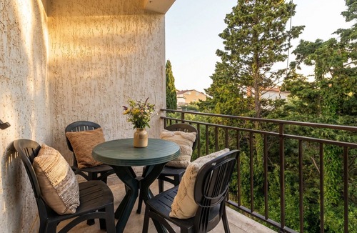 Zrce Apartment | One-bedroom apartment Casa Vidasca 104 with the pool and private balcony