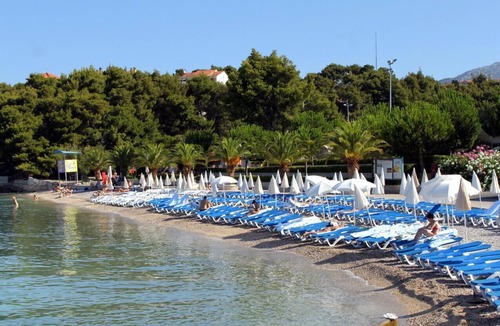 Podstrana Apartment | One bedroom apartment with terrace and sea view Podstrana, Split (A-14112-a)