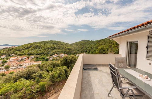 Mali Iz Apartment | One bedroom apartment with terrace and sea view Mali Iž, Iž (A-25965-a)