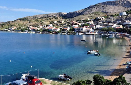 Metajna Apartment | One bedroom apartment with terrace and sea view Metajna, Pag (A-525-c)