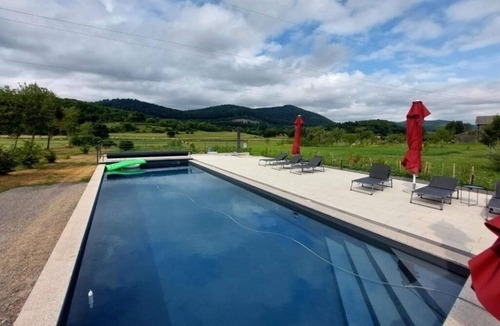 Otocac Apartment | One bedroom apartment with a swimming pool Otočac, Velebit (A-24987-e)