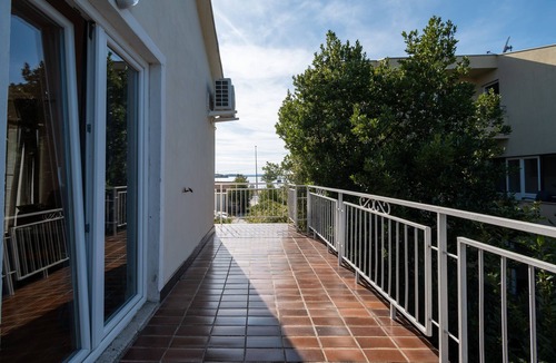 Sukosan Apartment | One bedroom apartment with terrace and sea view Sukošan, Zadar (A-5863-a)