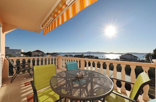 Sukosan Apartment | One bedroom apartment with terrace and sea view Sukošan, Zadar (A-15036-a)
