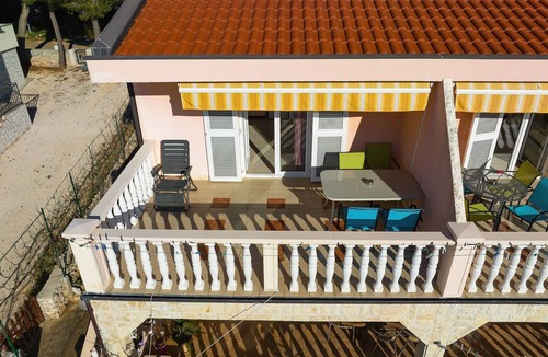 Sukosan Apartment | One bedroom apartment with terrace and sea view Sukošan, Zadar (A-15036-b)