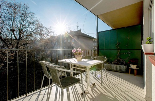 Zagreb Apartment | One bedroom apartment with terrace and park view